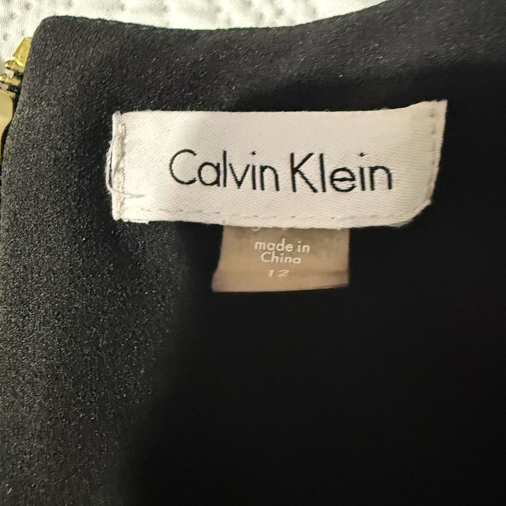 Calvin Klein Black Studded Cold Shoulder Dress - Picture 13 of 13